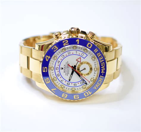rolex yacht master 2 gold for sale